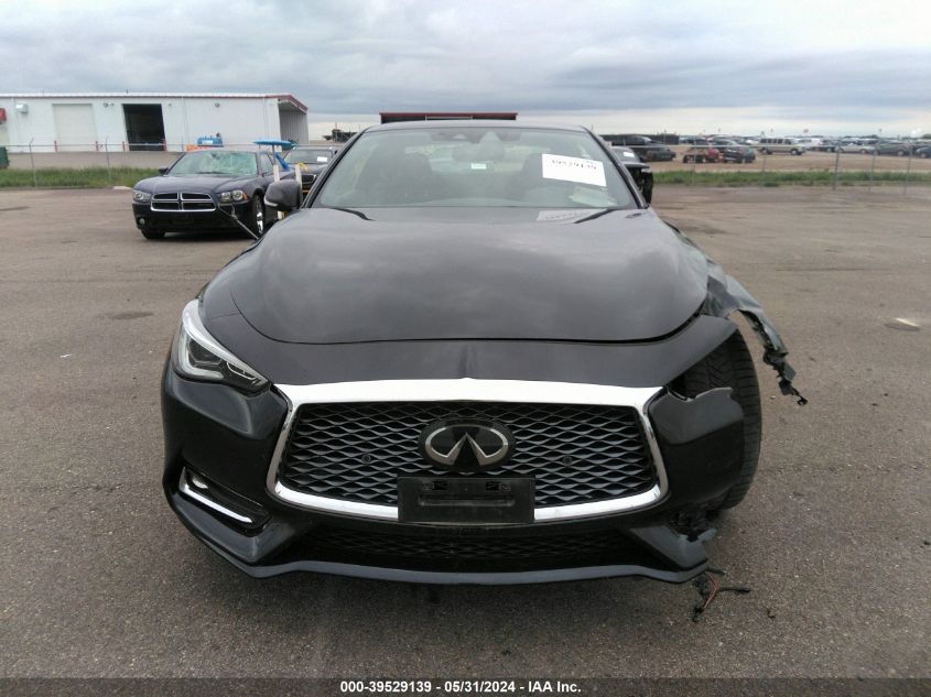 JN1FV7EL1KM440556 2019 Infiniti Q60 3.0T Red Sport 400