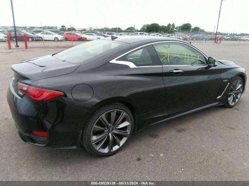 JN1FV7EL1KM440556 2019 Infiniti Q60 3.0T Red Sport 400