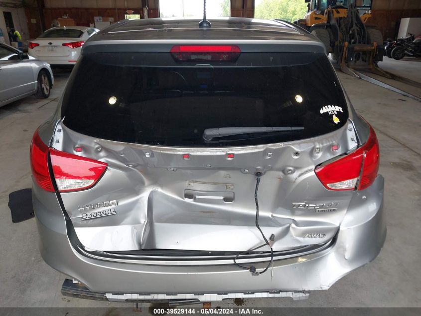 2012 Hyundai Tucson Limited VIN: KM8JUCAC4CU506099 Lot: 39529144