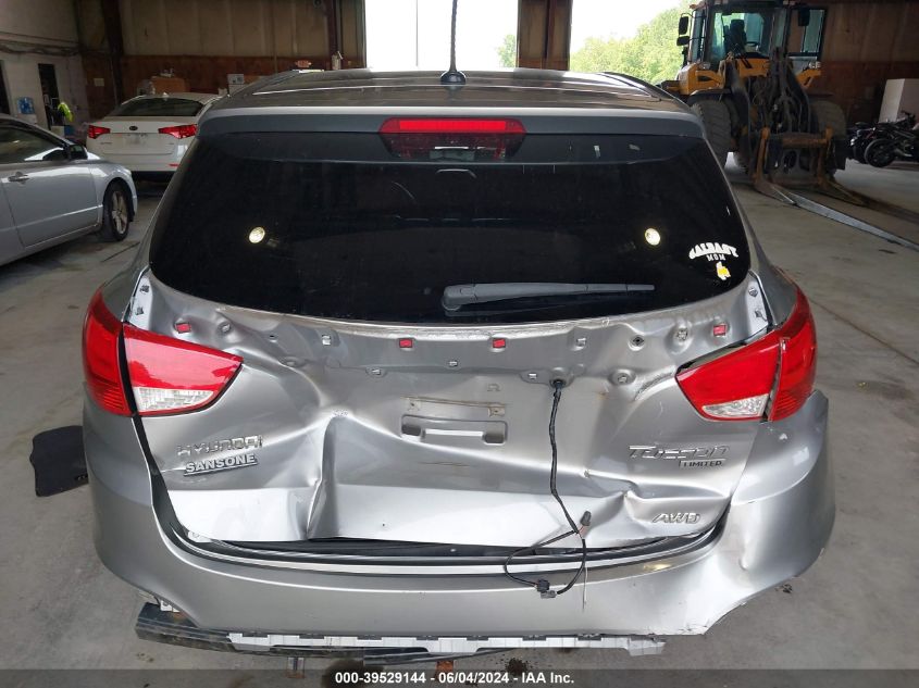 2012 Hyundai Tucson Limited VIN: KM8JUCAC4CU506099 Lot: 39529144