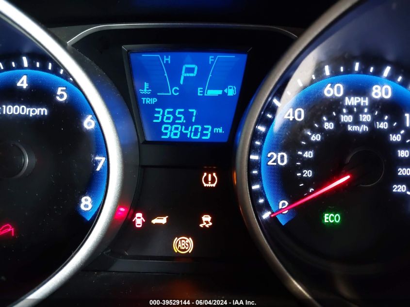 2012 Hyundai Tucson Limited VIN: KM8JUCAC4CU506099 Lot: 39529144