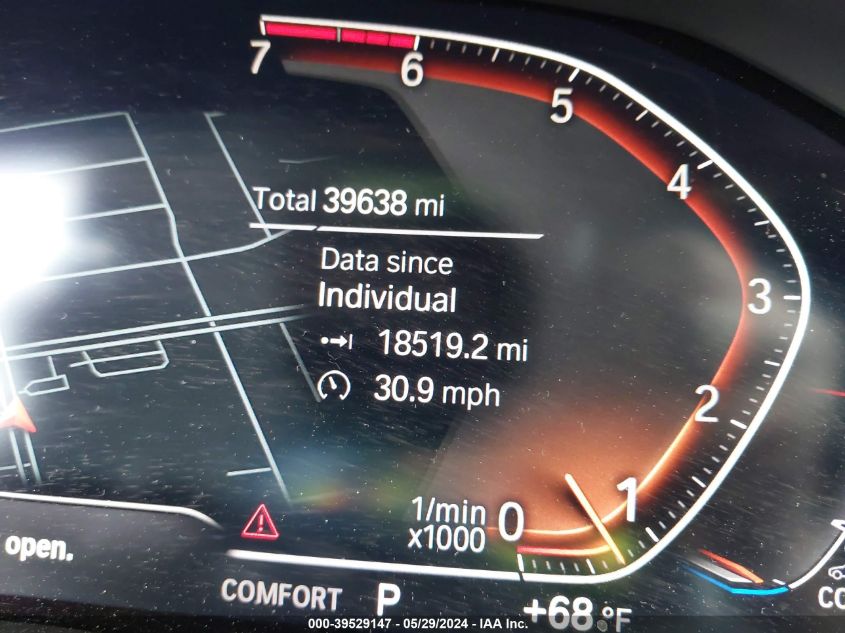 2022 BMW 430I Gran Coupe VIN: WBA63AV0XNFM37358 Lot: 39529147