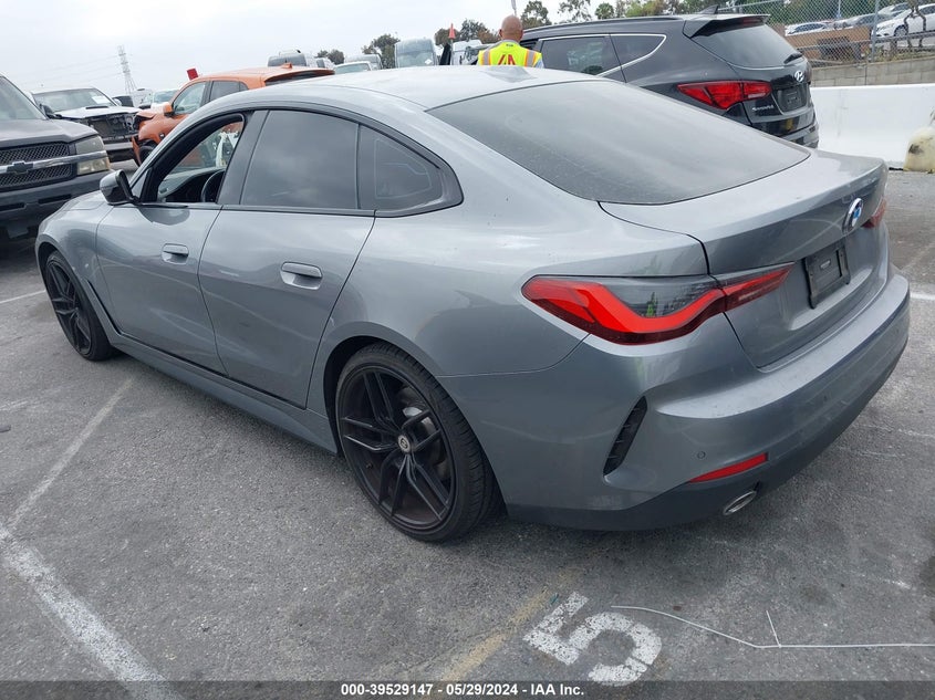 2022 BMW 430I 2.0L I4   N(VIN: WBA63AV0XNFM37358