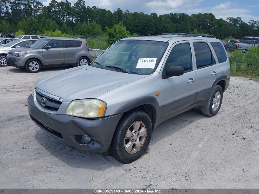 4F2YZ04103KM07126 2003 Mazda Tribute Lx V6