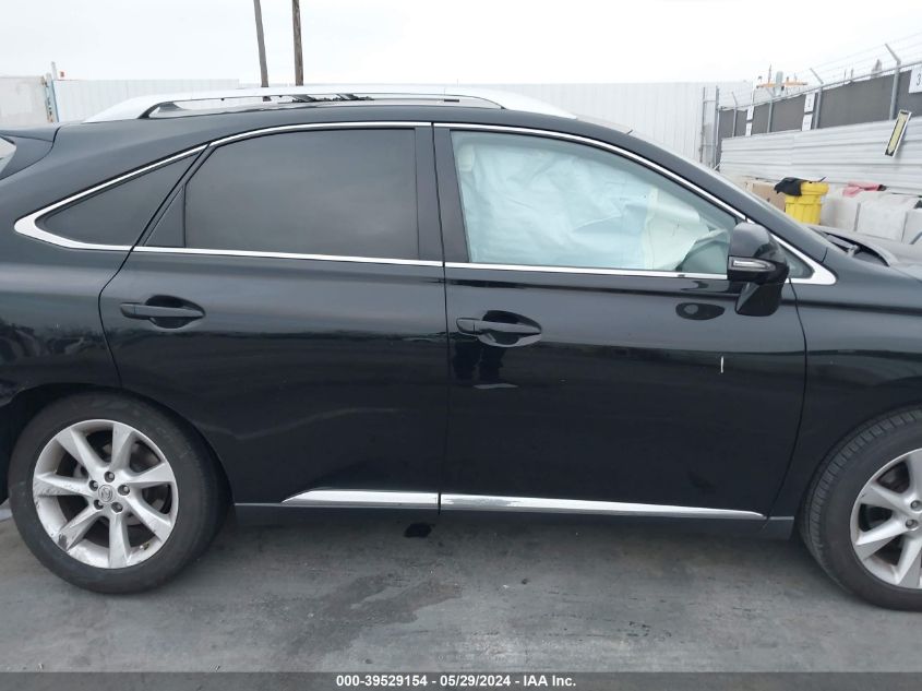 2012 Lexus Rx 350 VIN: JTJZK1BA1C2414231 Lot: 39529154