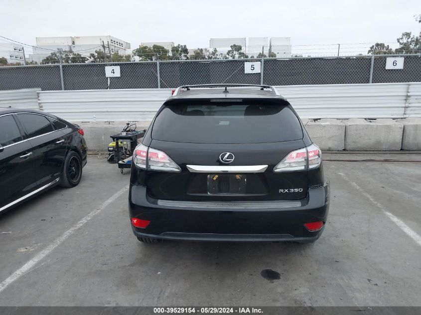 2012 Lexus Rx 350 VIN: JTJZK1BA1C2414231 Lot: 39529154
