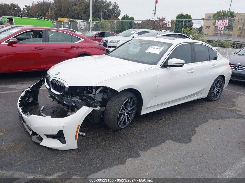 2019 BMW 330I VIN: 3MW5R1J55K8A04482 Lot: 39529155