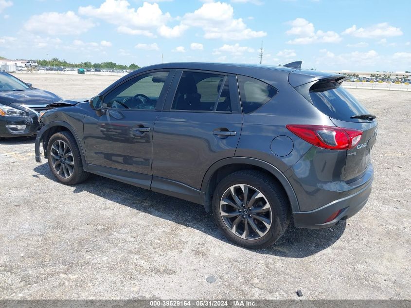 2016 Mazda Cx-5 Grand Touring VIN: JM3KE2DY5G0895783 Lot: 39529164