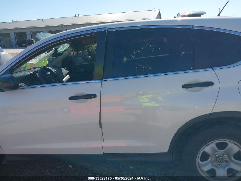 2015 Honda Cr-V Lx VIN: 5J6RM4H36FL115785 Lot: 39529175