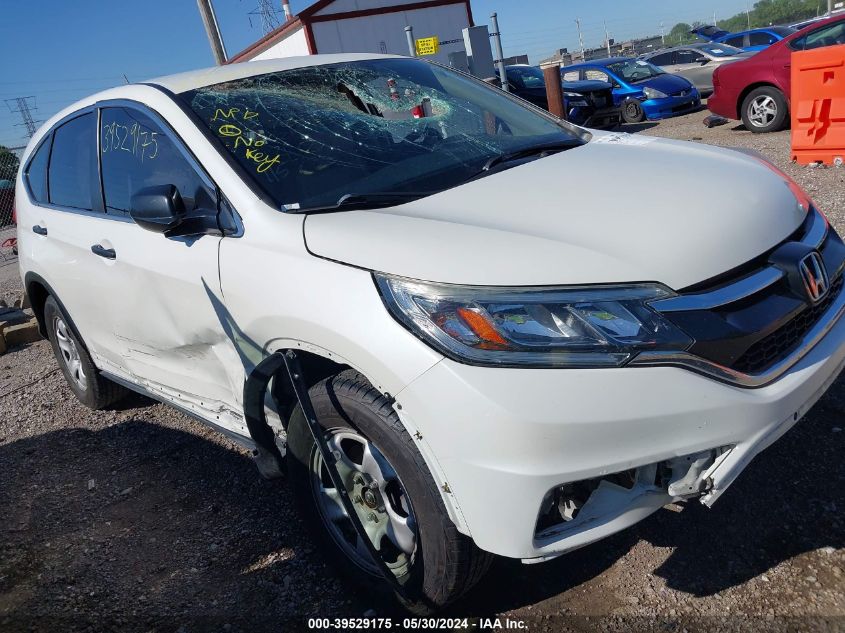 2015 Honda Cr-V Lx VIN: 5J6RM4H36FL115785 Lot: 39529175