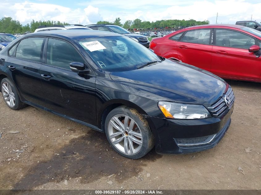 2013 Volkswagen Passat 2.5L S VIN: 1VWAP7A34DC037846 Lot: 39529187