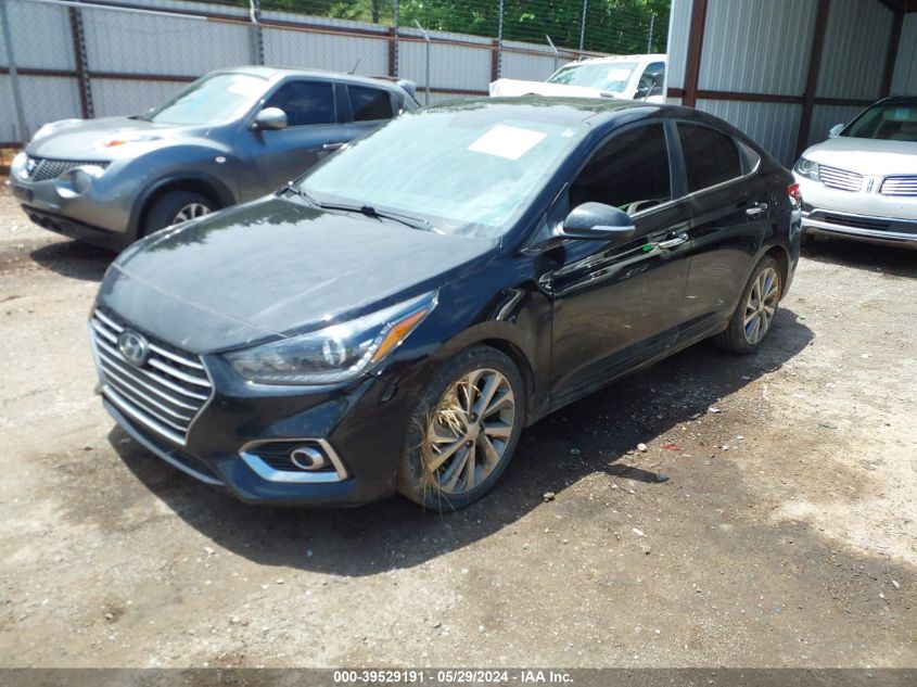 2022 Hyundai Accent Limited VIN: 3KPC34A60NE157282 Lot: 39529191