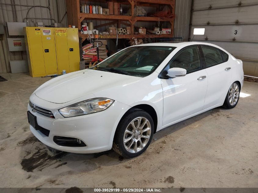 2014 Dodge Dart Limited VIN: 1C3CDFCB6ED791222 Lot: 39529199