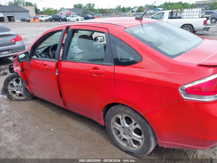 2008 Ford Focus Se/Ses VIN: 1FAHP35N98W224614 Lot: 39529200