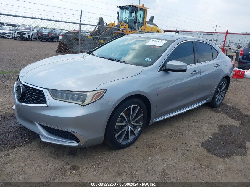 19UUB2F54JA001871 2018 Acura Tlx Tech Pkg