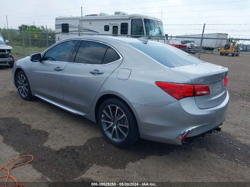 19UUB2F54JA001871 2018 Acura Tlx Tech Pkg