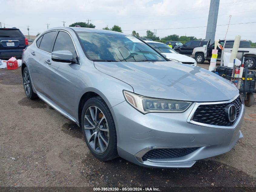 2018 Acura Tlx Tech Pkg VIN: 19UUB2F54JA001871 Lot: 39529250