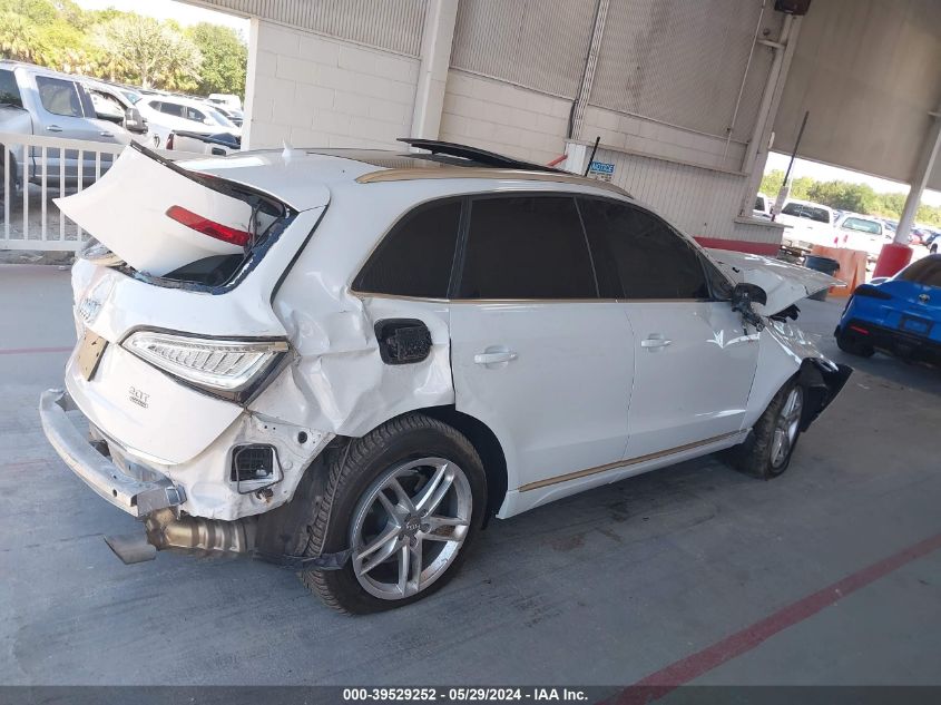 2014 Audi Q5 2.0T Premium VIN: WA1LFAFP9EA016750 Lot: 39529252