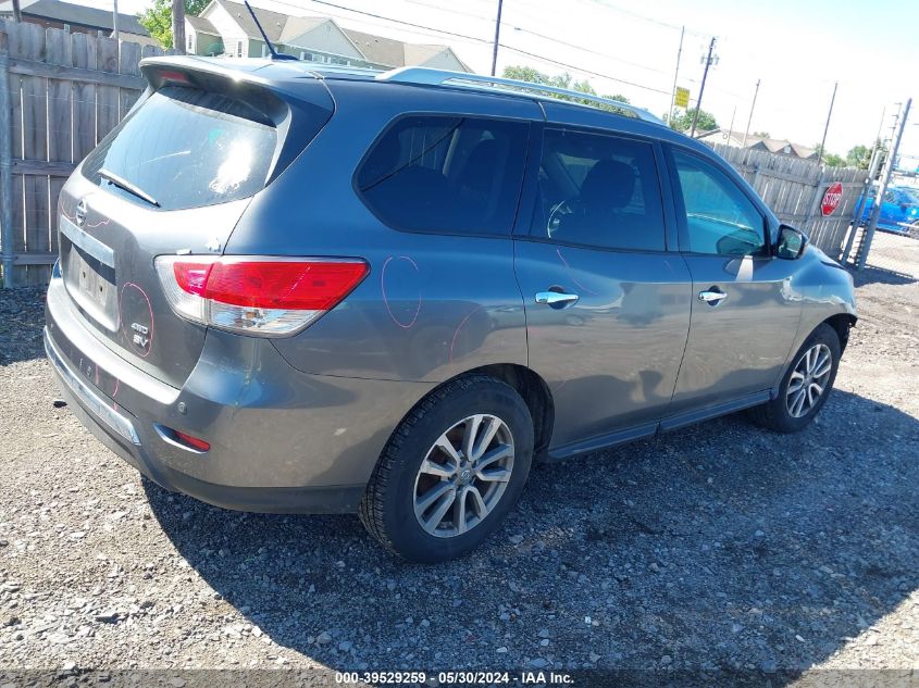 2015 Nissan Pathfinder Platinum/S/Sl/Sv VIN: 5N1AR2MN9FC606086 Lot: 39529259