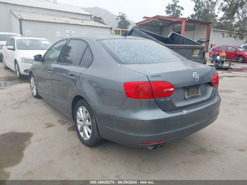 2012 Volkswagen Jetta 2.5L Se VIN: 3VWDP7AJ4CM338240 Lot: 39529270