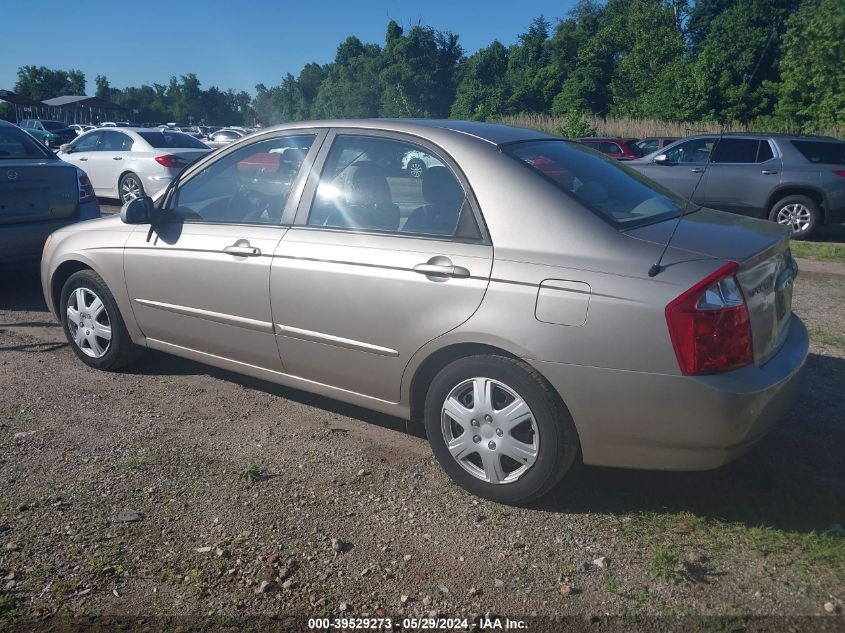 2006 Kia Spectra Ex/Lx/Sx VIN: KNAFE121465340414 Lot: 39529273