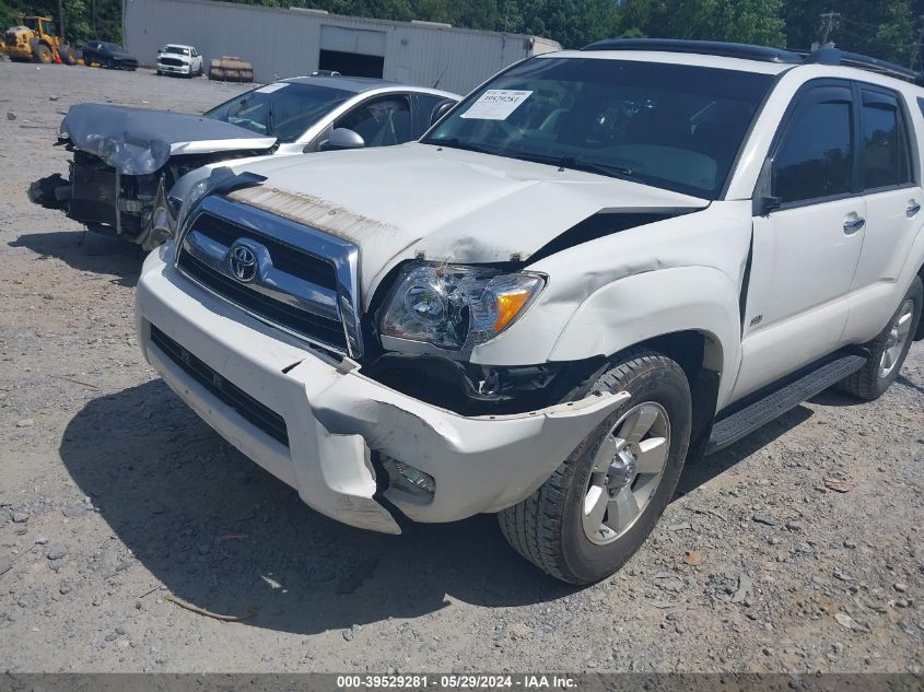 2007 Toyota 4Runner Sr5 V6 VIN: JTEZU14R578086357 Lot: 39529281