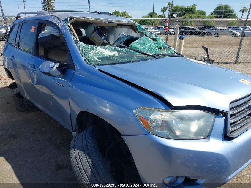 2008 Toyota Highlander Sport VIN: JTEDS43A782061655 Lot: 39529295