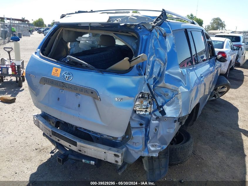 2008 Toyota Highlander Sport VIN: JTEDS43A782061655 Lot: 39529295