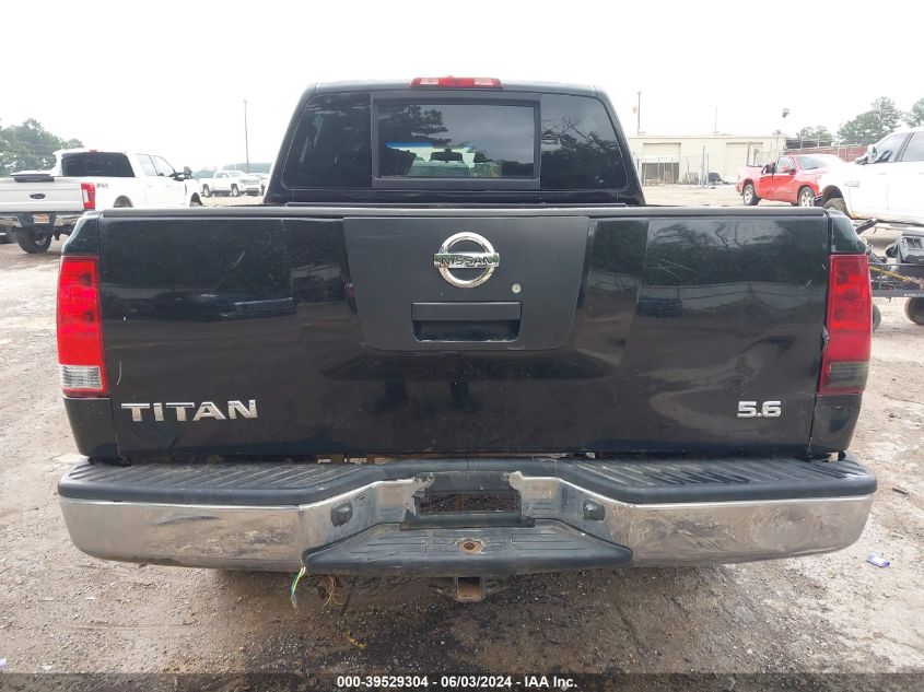 2005 Nissan Titan Xe VIN: 1N6AA07A15N518092 Lot: 39529304