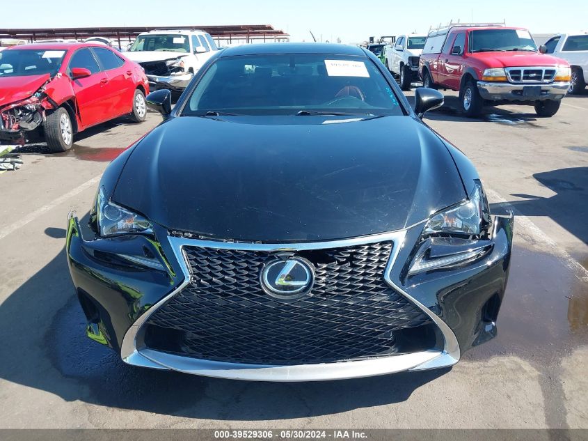 2017 Lexus Rc 200T VIN: JTHHA5BC5H5005289 Lot: 39529306