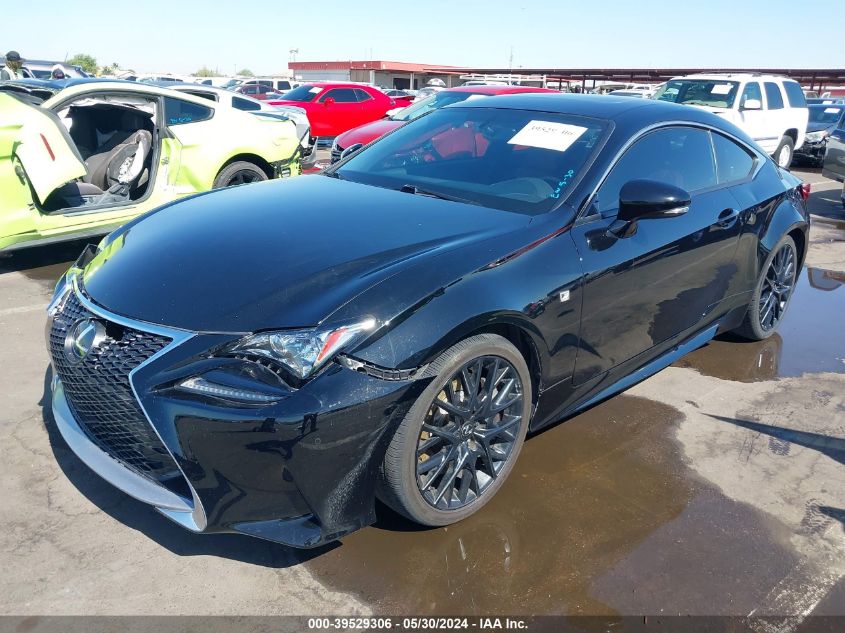 2017 Lexus Rc 200T VIN: JTHHA5BC5H5005289 Lot: 39529306