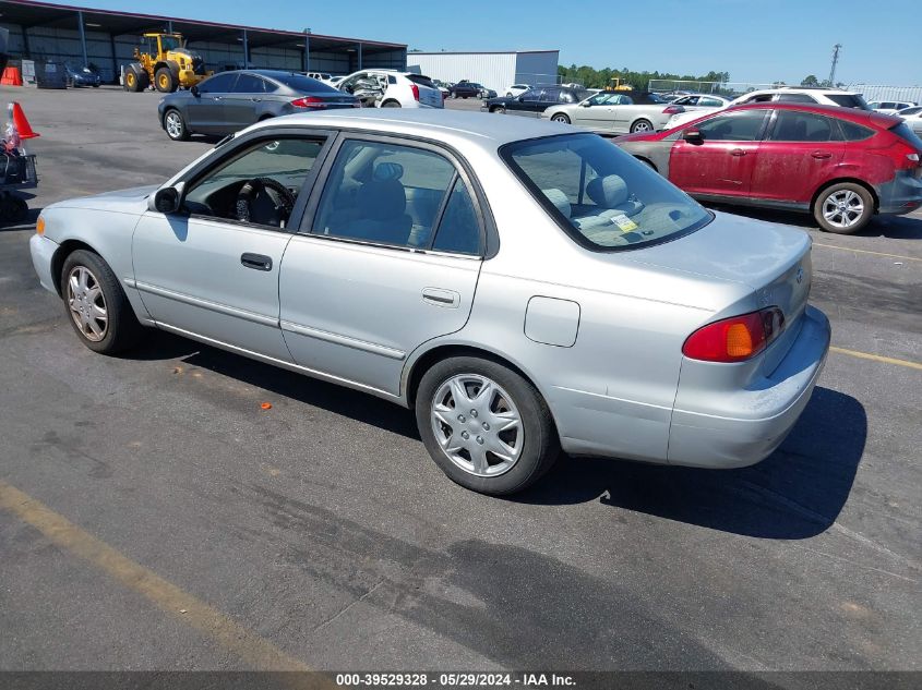 2001 Toyota Corolla Le VIN: 2T1BR12E51C471114 Lot: 39529328