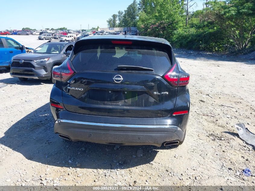 2023 Nissan Murano Sl Intelligent Awd VIN: 5N1AZ2CSXPC129984 Lot: 39529331