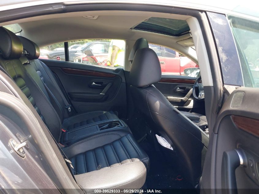 2012 Volkswagen Cc Lux Limited VIN: WVWHP7AN4CE534143 Lot: 39529333