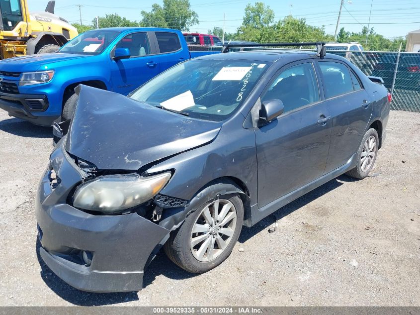 2010 Toyota Corolla S VIN: 1NXBU4EEXAZ250828 Lot: 39529335