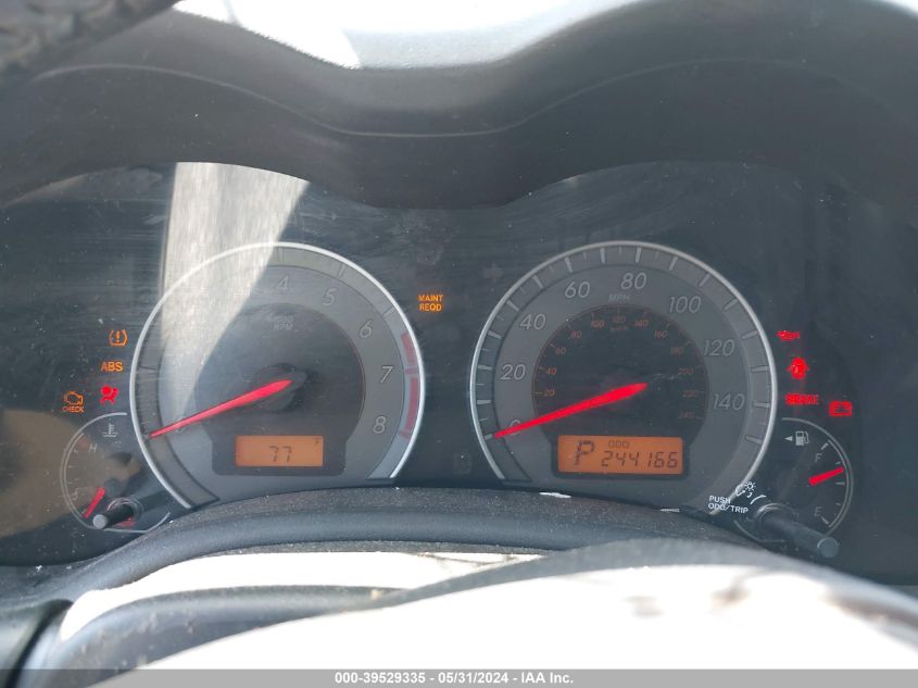 2010 Toyota Corolla S VIN: 1NXBU4EEXAZ250828 Lot: 39529335