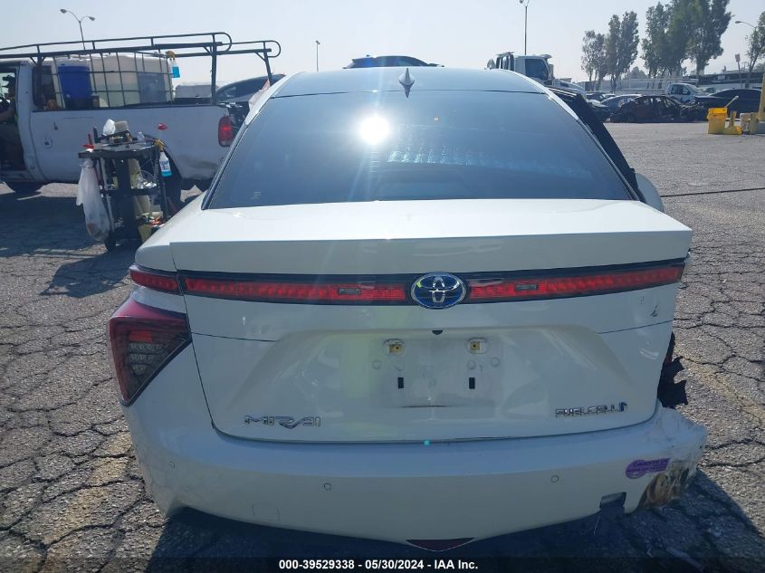 2019 Toyota Mirai VIN: JTDBVRBD8KA006950 Lot: 40438254