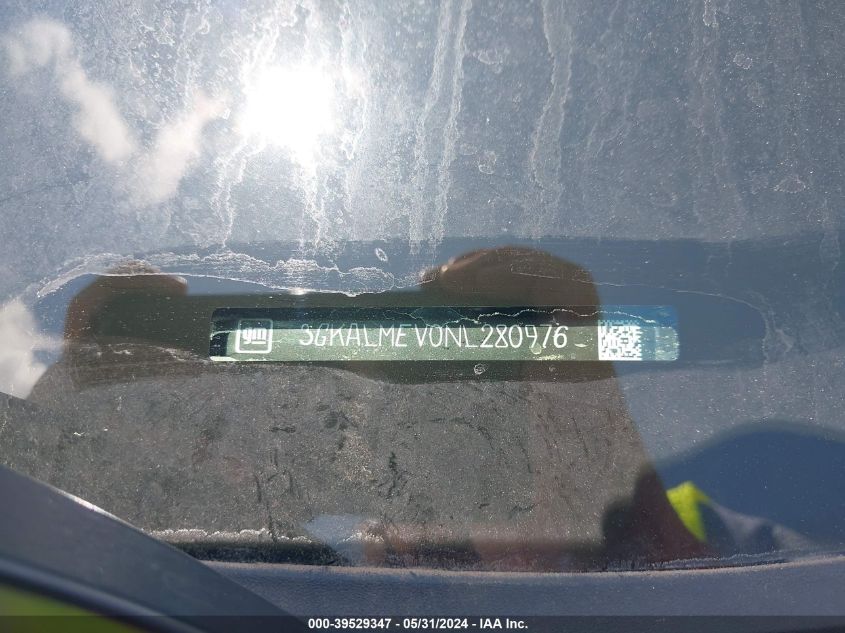 2022 GMC Terrain Fwd Sle VIN: 3GKALMEV0NL280976 Lot: 39529347