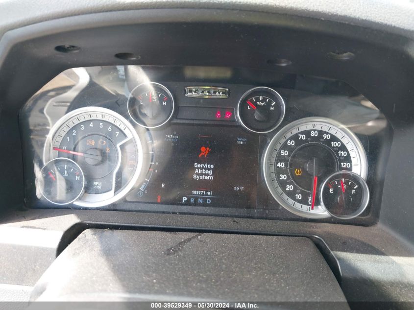 2014 Ram 1500 Lone Star VIN: 1C6RR7LT7ES405514 Lot: 39529349