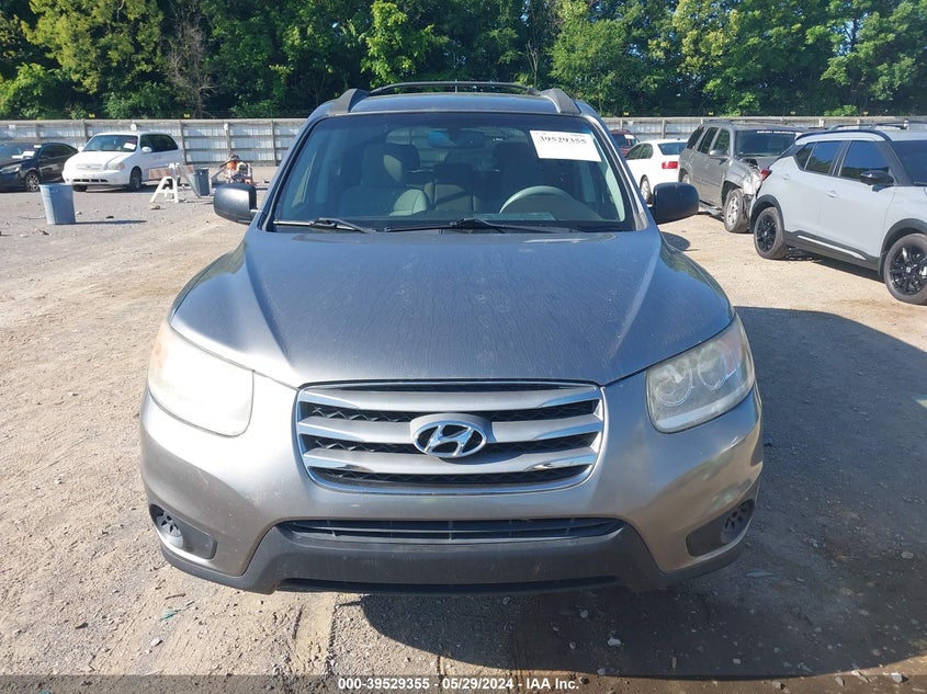 2012 Hyundai Santa Fe Gls VIN: 5XYZG3AB1CG099611 Lot: 39529355