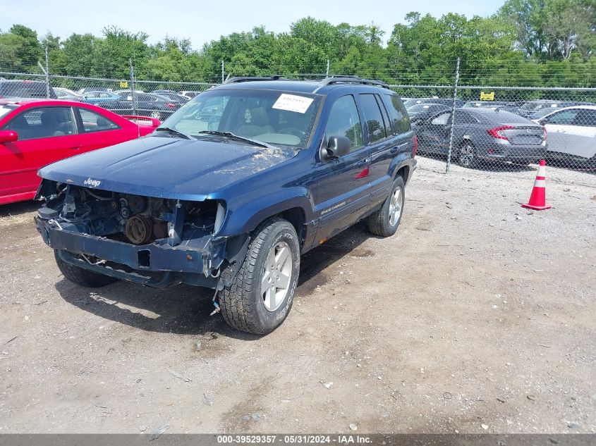 2003 Jeep Grand Cherokee Limited VIN: 1J4GW58NX3C554752 Lot: 39529357