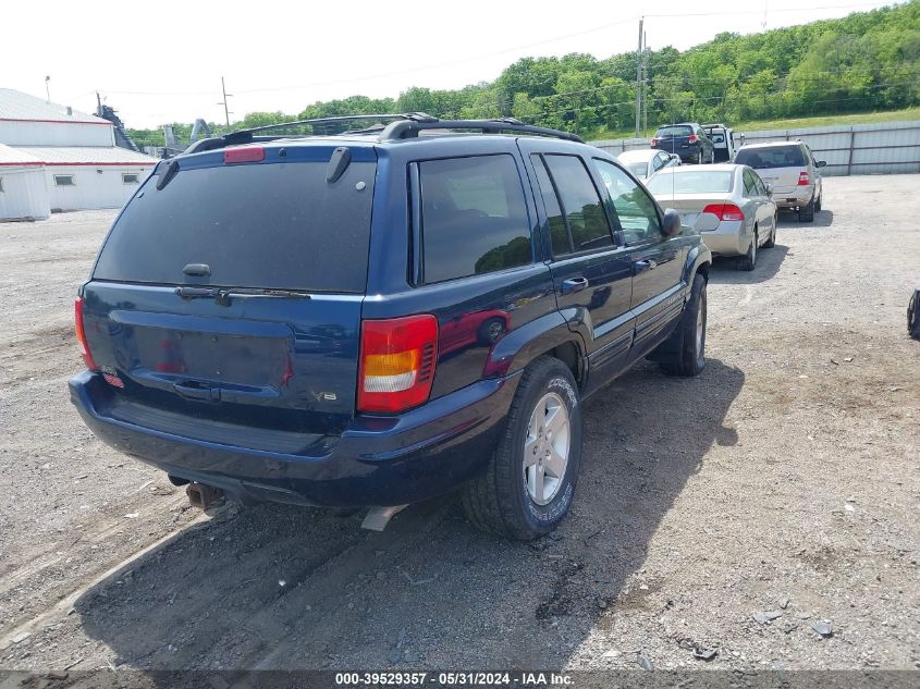 2003 Jeep Grand Cherokee Limited VIN: 1J4GW58NX3C554752 Lot: 39529357