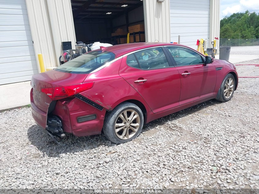 2013 Kia Optima Ex VIN: 5XXGN4A71DG231206 Lot: 39529361