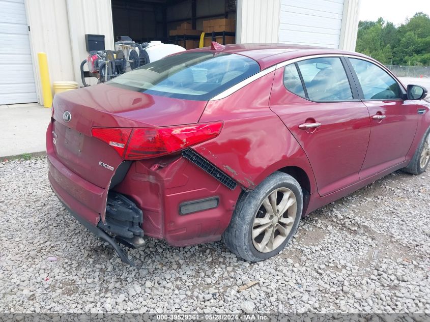 2013 Kia Optima Ex VIN: 5XXGN4A71DG231206 Lot: 39529361