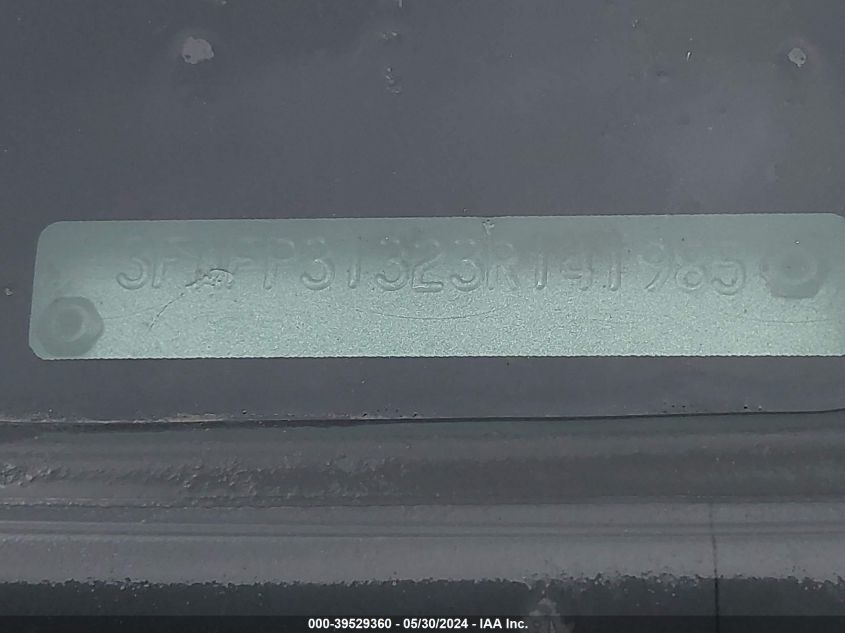 2003 Ford Focus Zx3 VIN: 3FAFP31323R141985 Lot: 39529360