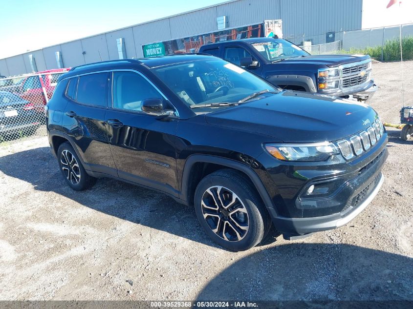 2022 JEEP COMPASS LIMITED - 3C4NJDCB8NT174688