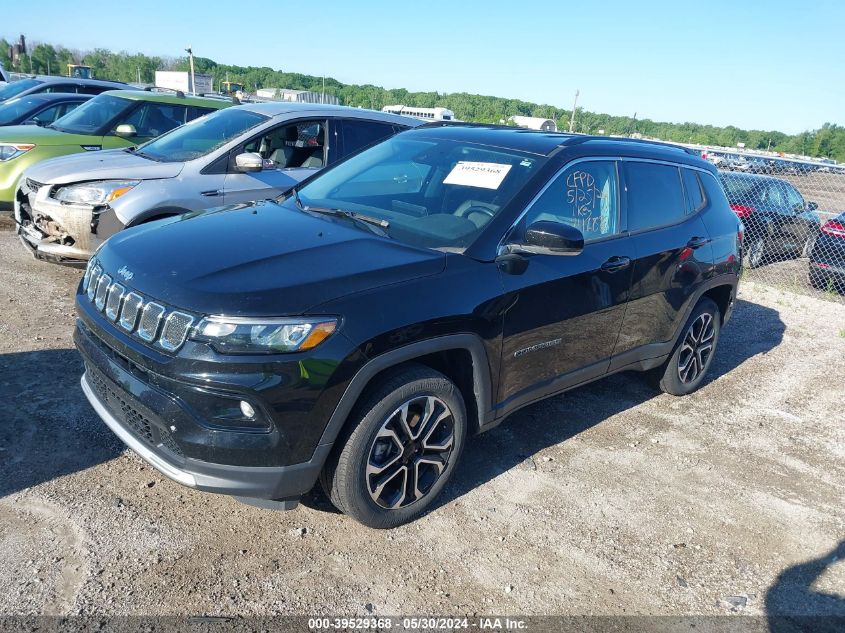 2022 JEEP COMPASS LIMITED - 3C4NJDCB8NT174688