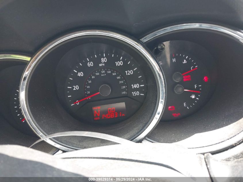 2013 Kia Sorento Lx VIN: 5XYKT3A66DG367084 Lot: 39529374