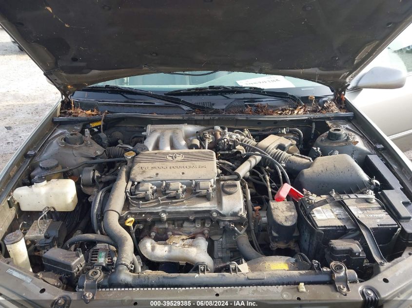 1999 Toyota Camry Le V6 VIN: JT2BF28K4X0162757 Lot: 39529385