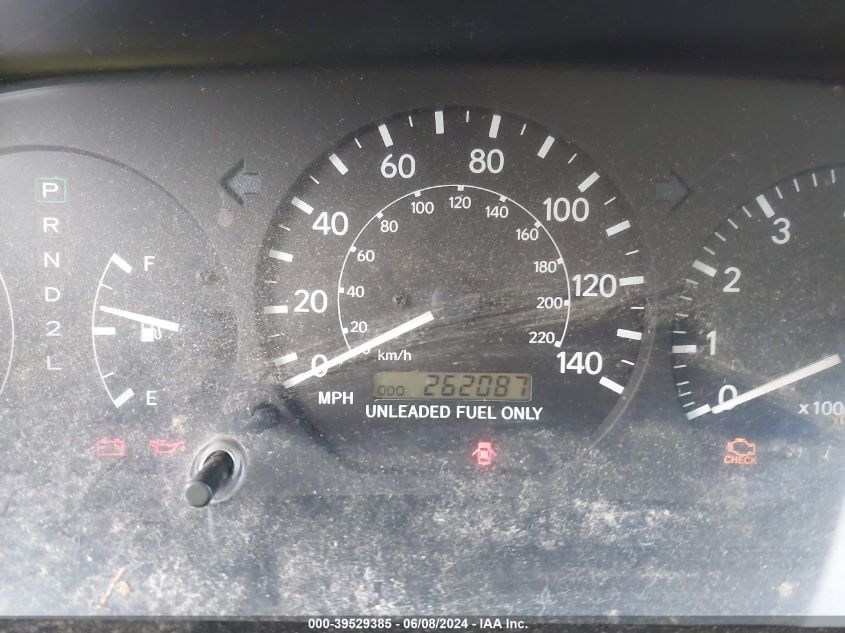 1999 Toyota Camry Le V6 VIN: JT2BF28K4X0162757 Lot: 39529385